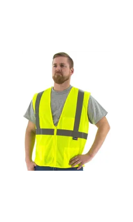 Majestic 75-3201 Hi-Vis Mesh Vest ANSI 2 R