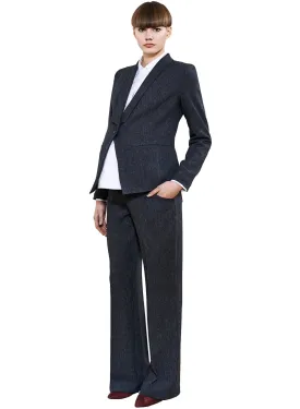 Maternity 2-Piece Suit - Grey