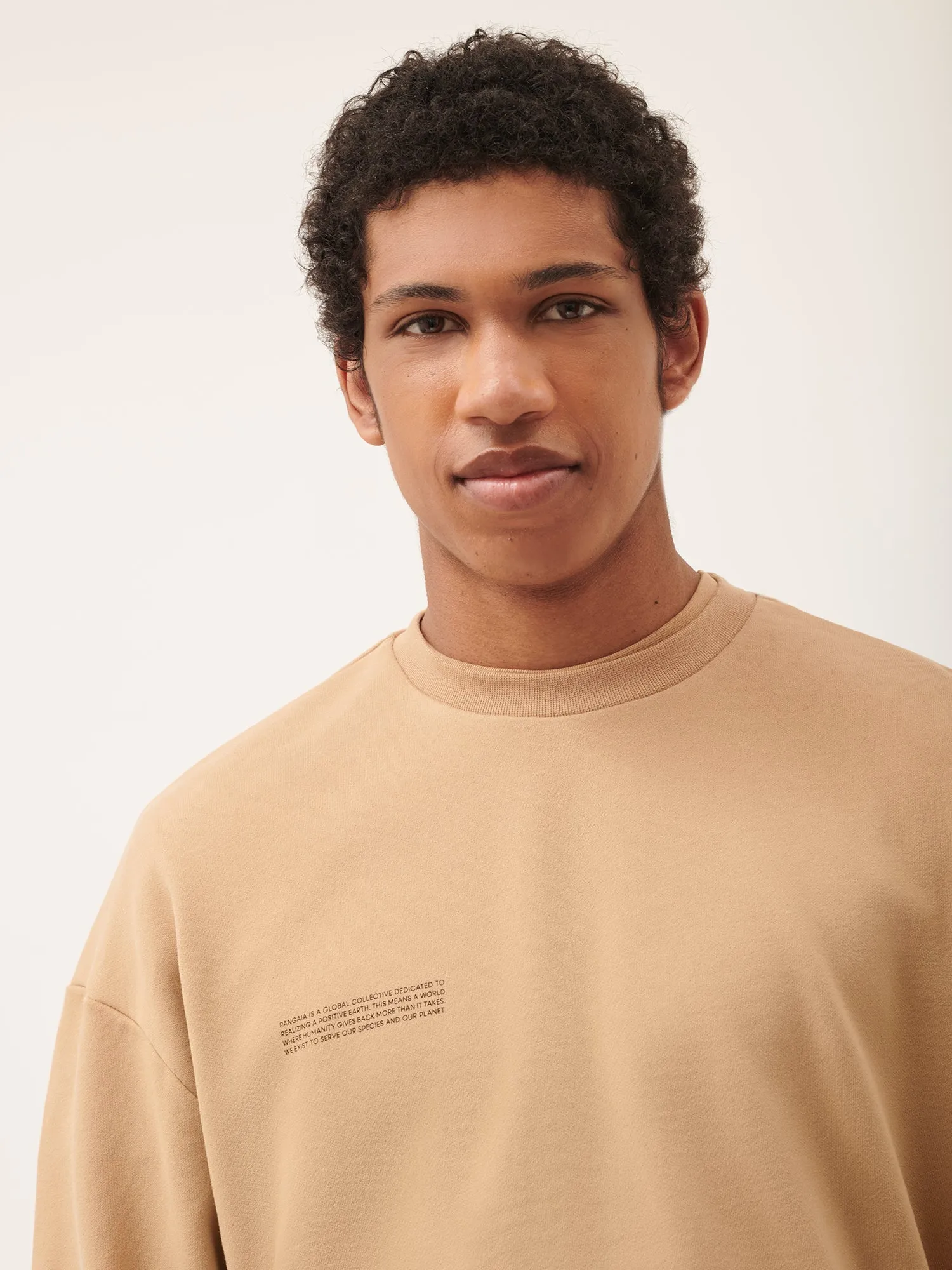 Mens 365 Midweight Sweatshirt—desert camel