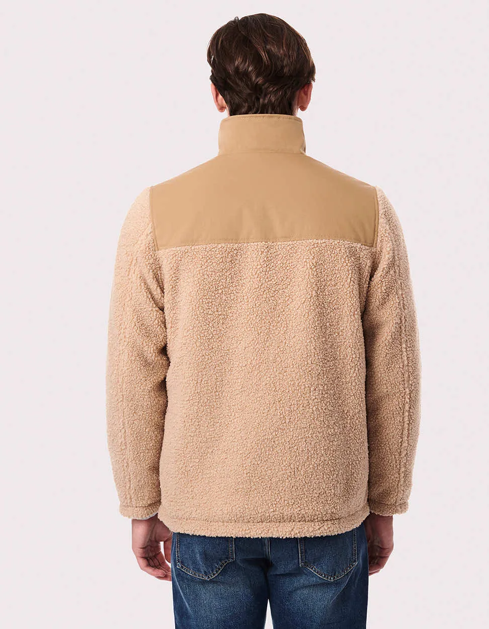 Men's Utility Mix Vegan Fur Jacket