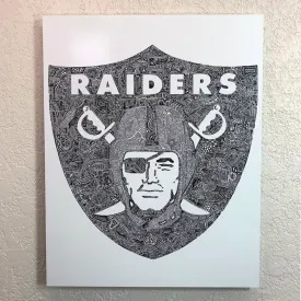 Metal Print - RAIDERS