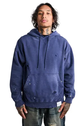 Neighborhood Damage L/S Sweatparka 'Navy'