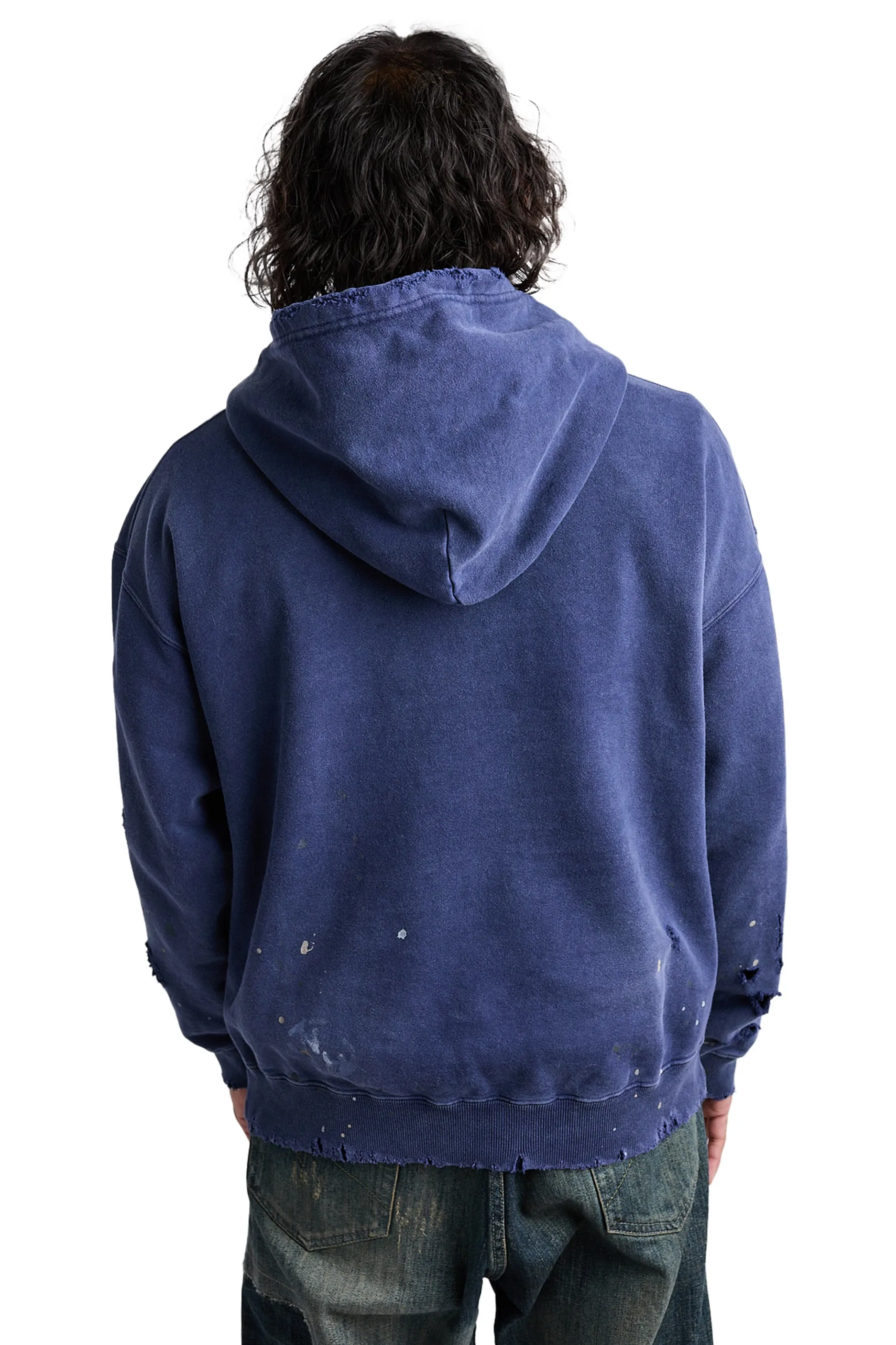 Neighborhood Damage L/S Sweatparka 'Navy'