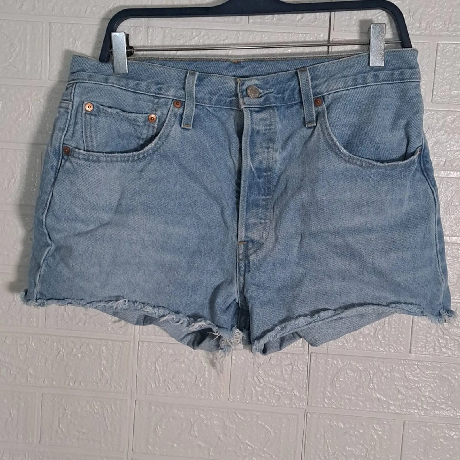 New LEVI'S ORIGINAL DENIM SHORT IN OJAI LUXOR HEAT