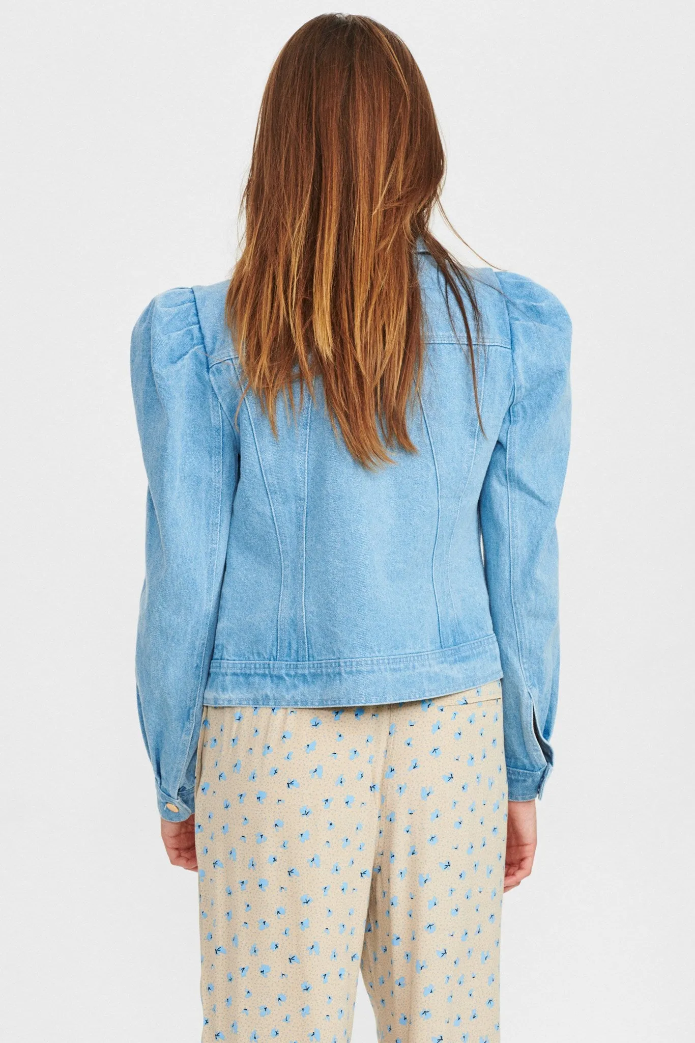 NUANIETTE JACKET  - Light Blue Denim