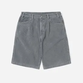 Overdyed Corduroy Short - Grey