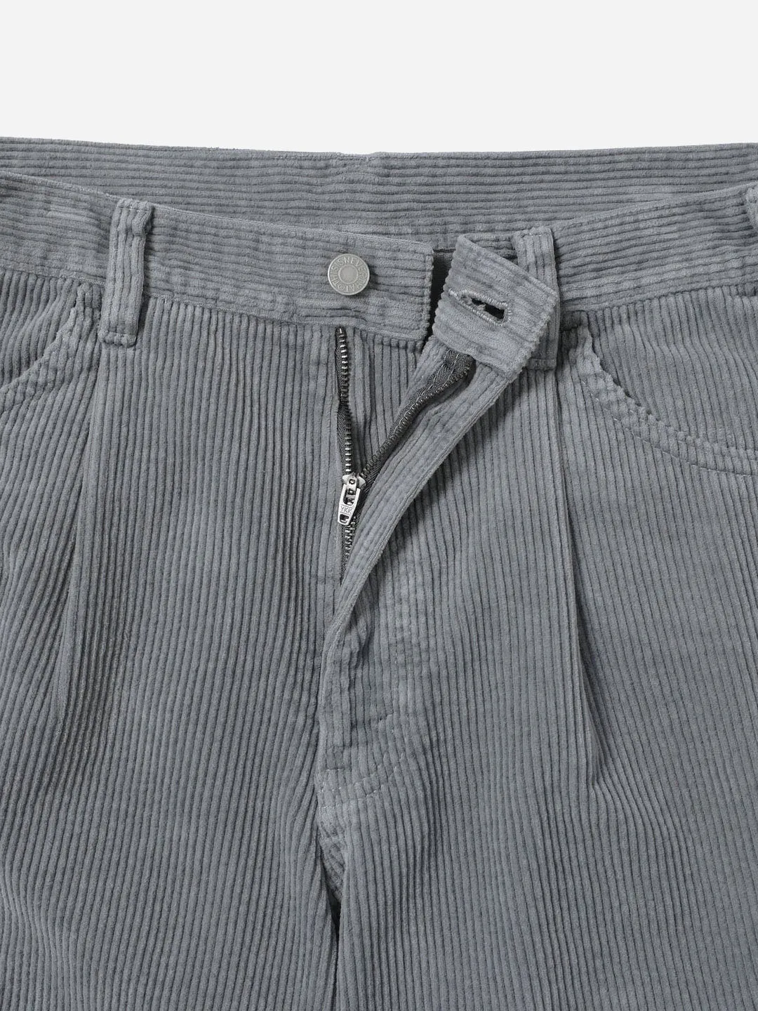 Overdyed Corduroy Short - Grey