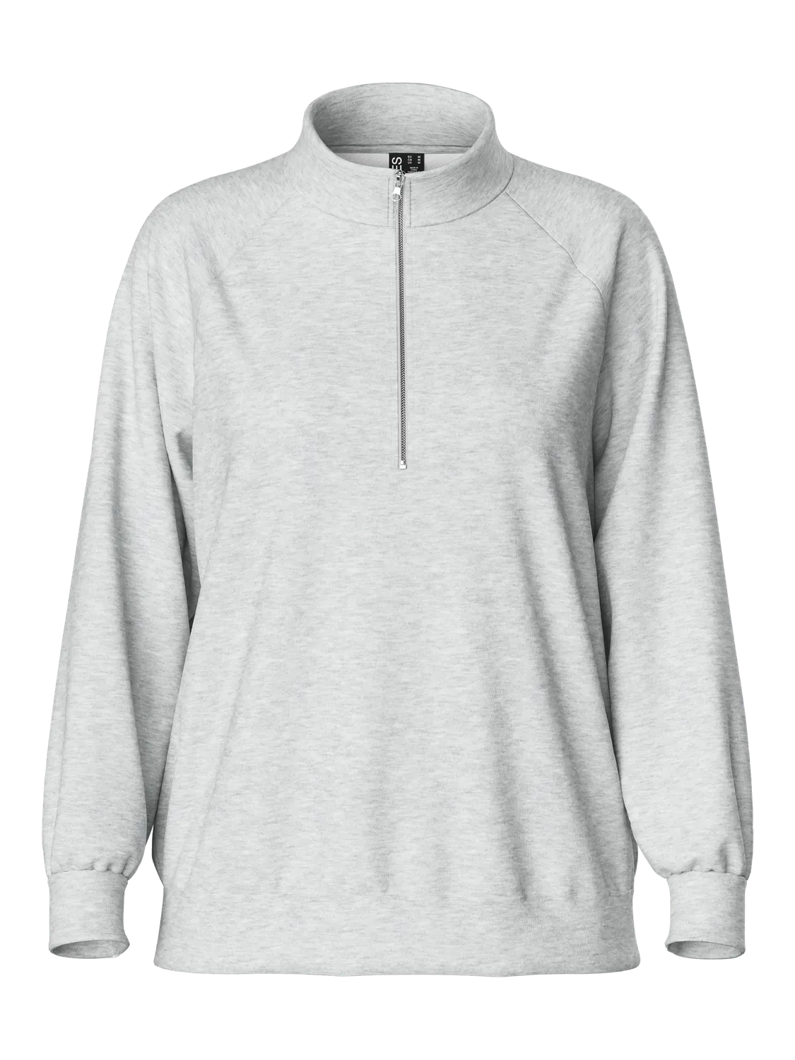 PCCHILLI Sweatshirt - Light Grey Melange