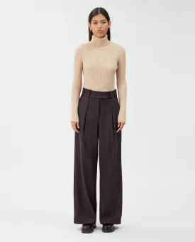 PEONY ROSE Wide Leg Pants