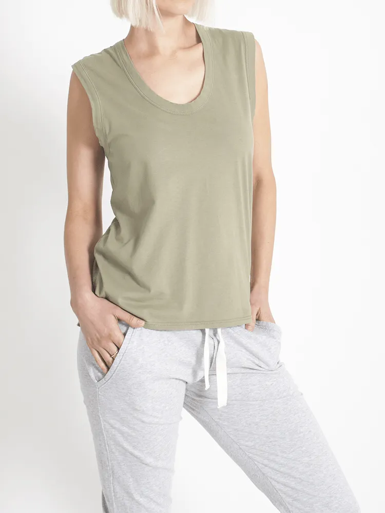 Perfecto Tank Khaki