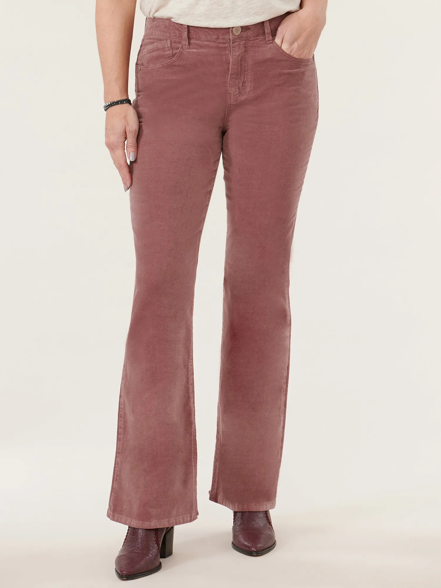 "Ab"solution® Petite High Rise Itty Bitty More Boot Pant