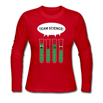 "Team Science" - Women's Long Sleeve T-Shirt