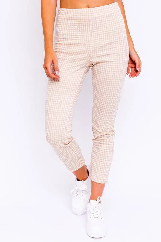 Retro Checker Pants