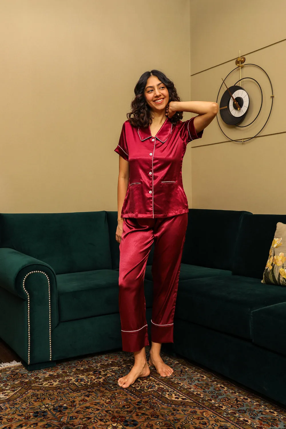 Romantic Red Pj set