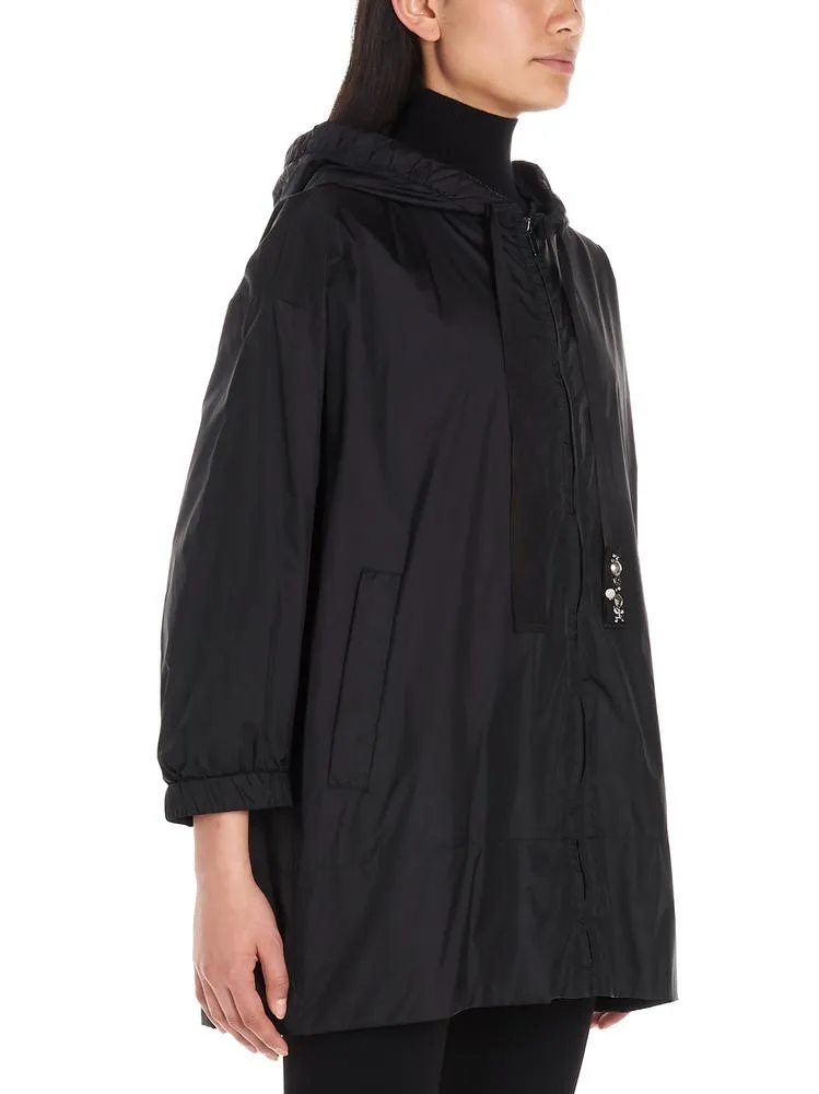 'S Max Mara Hooded Zip-Up Jacket