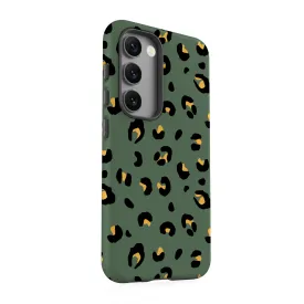 Samsung Phone Case - Khaki Leopard