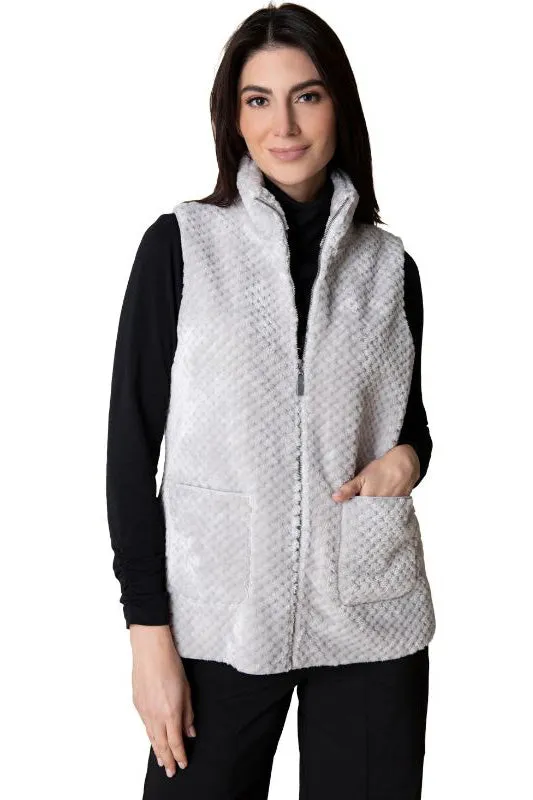 Sherpa Zip Vest - Putty