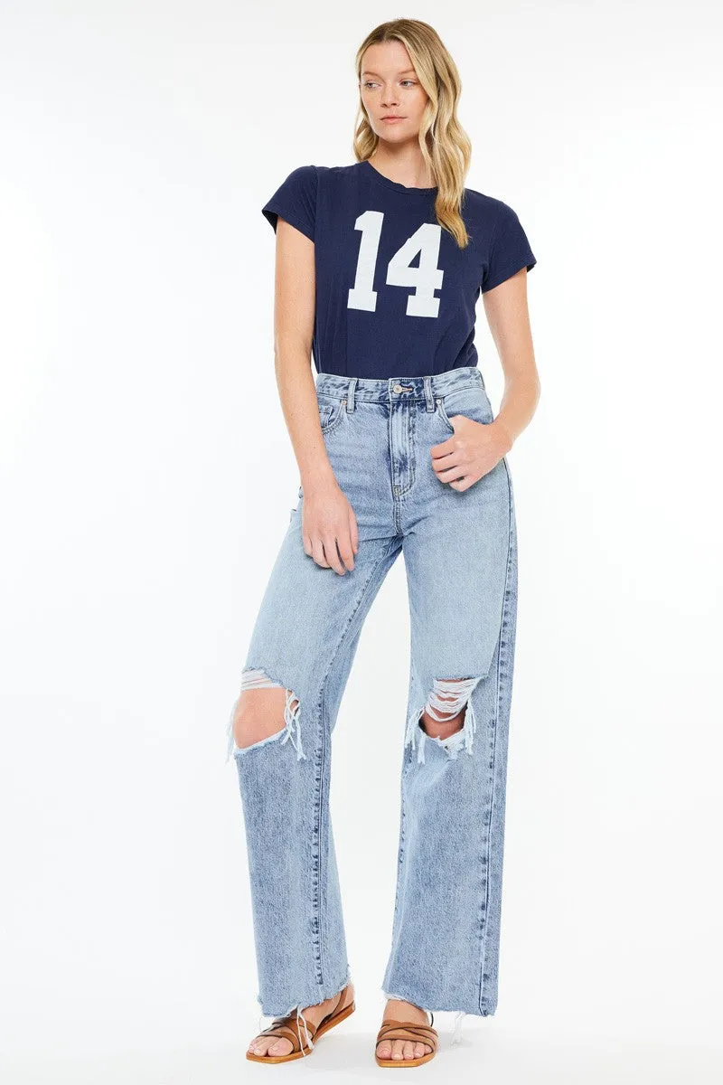 'Sight to See' Wide Leg Jean