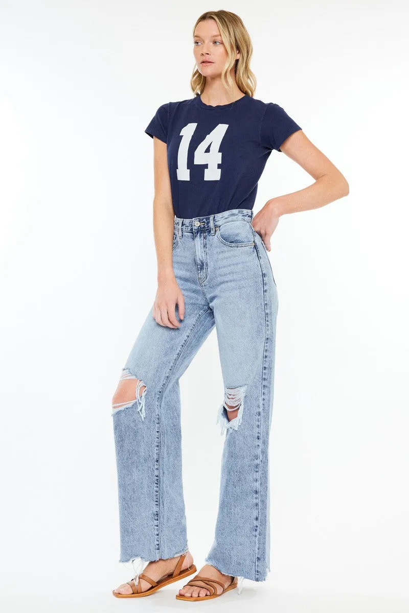 'Sight to See' Wide Leg Jean