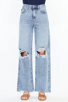 'Sight to See' Wide Leg Jean