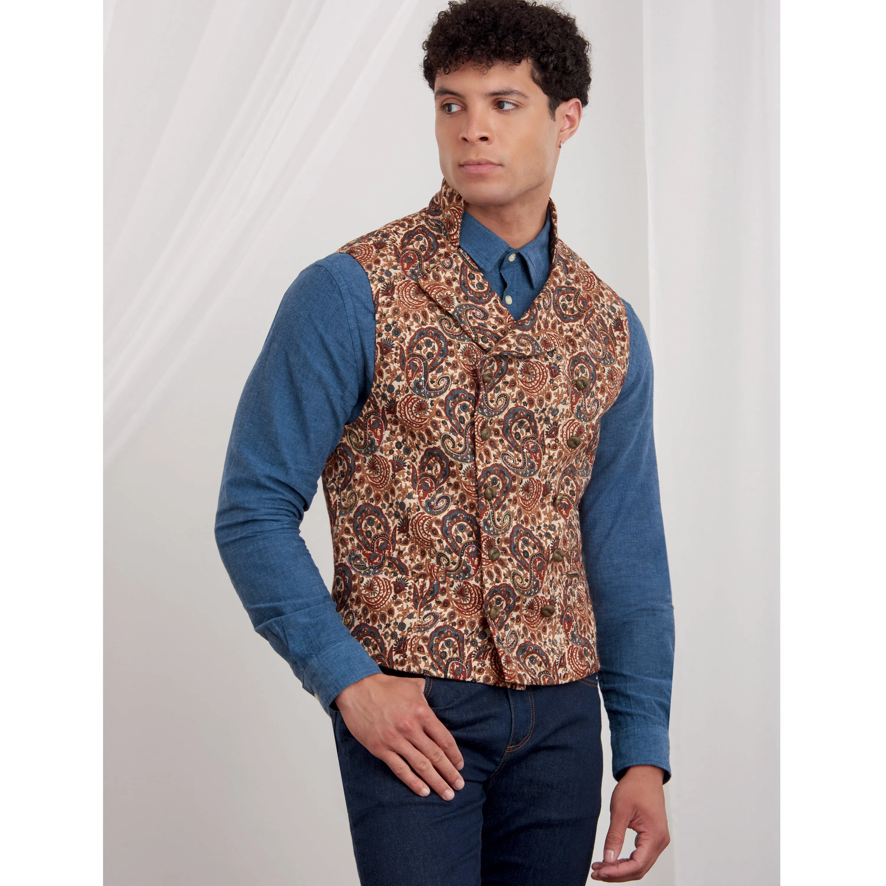 Simplicity Sewing Pattern S9457 Men's Waistcoats