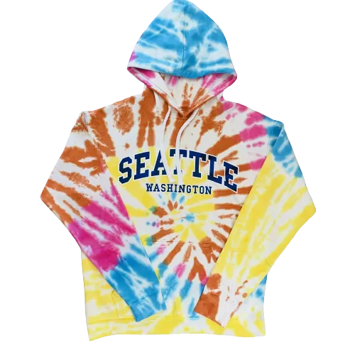 Sky Bomb Tie-Dye Hoodie