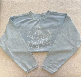 Snowflake Corduroy Sweatshirt