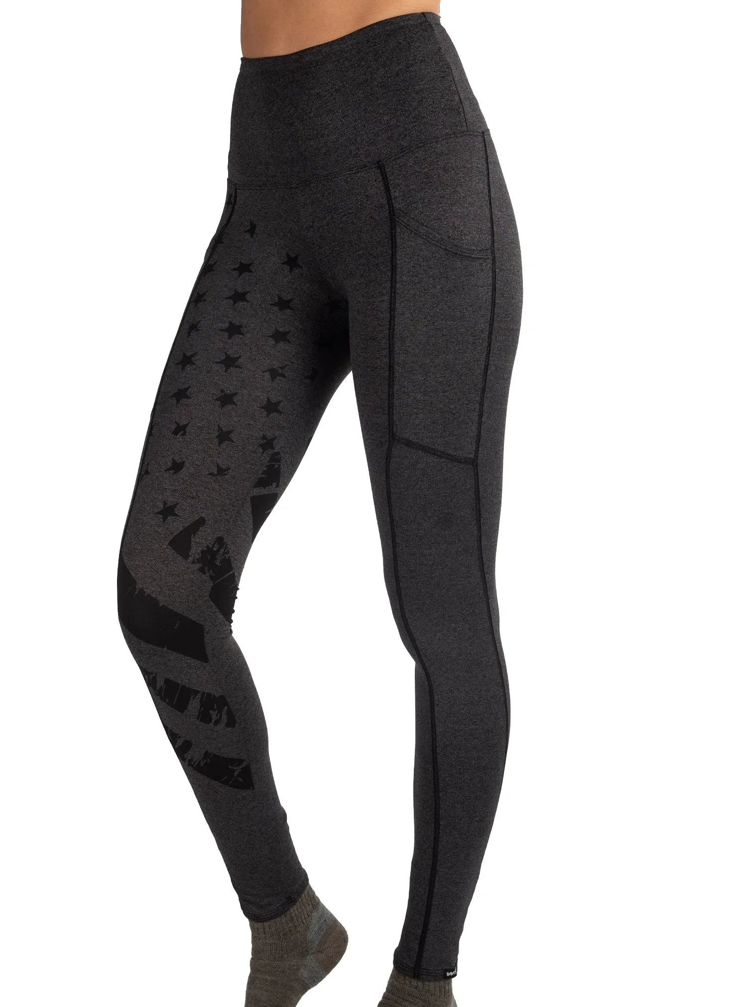 SoftTECH™ Pro Flag Pocketed Leggings