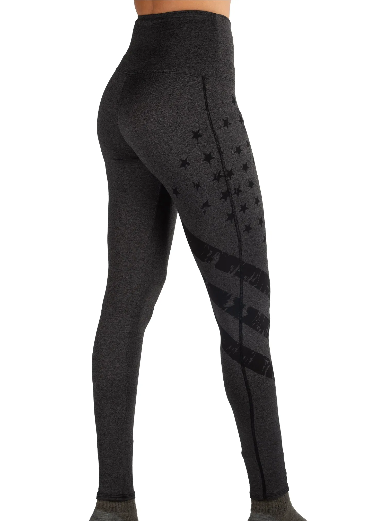 SoftTECH™ Pro Flag Pocketed Leggings