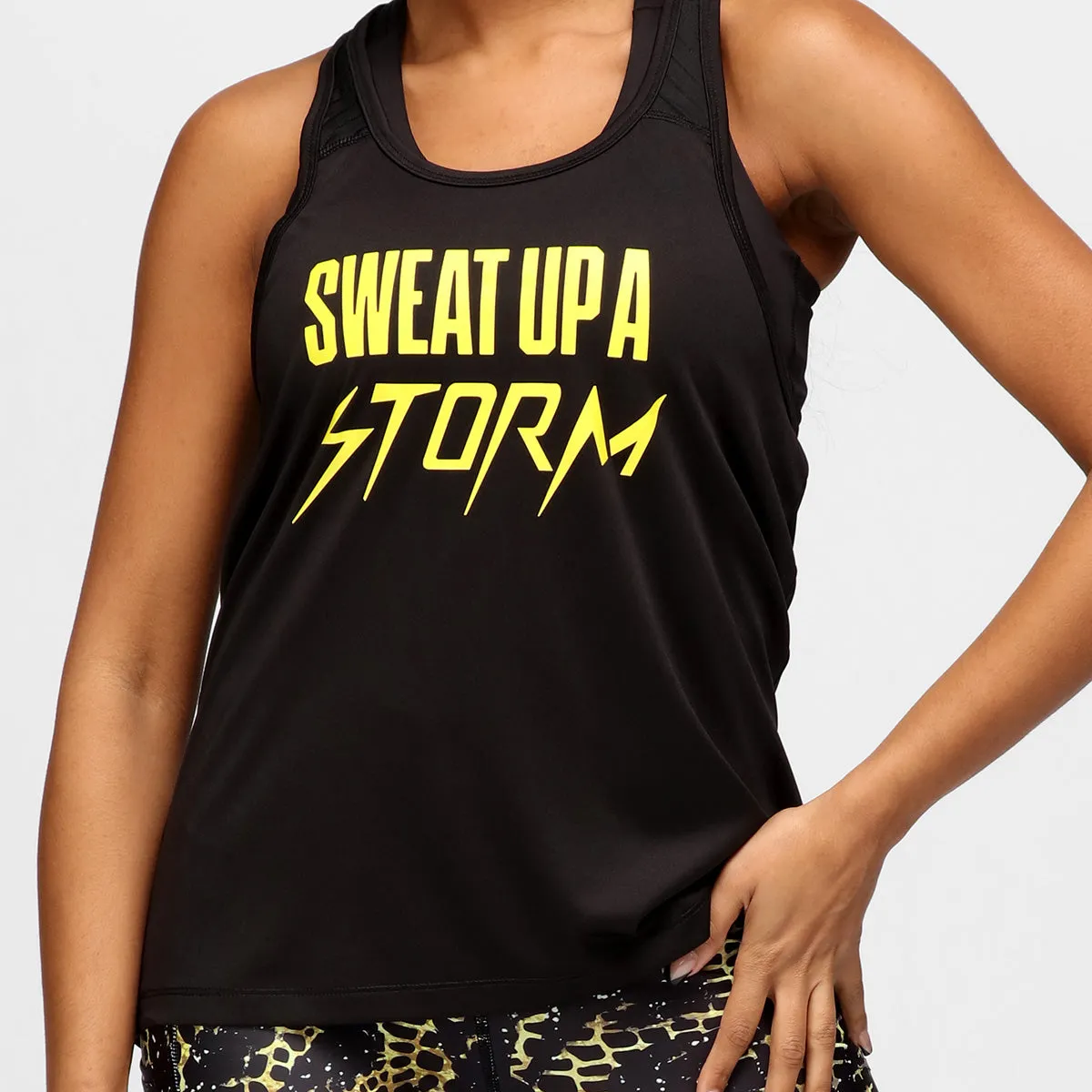 Sweat Up A Storm Mesh Racerback Vest