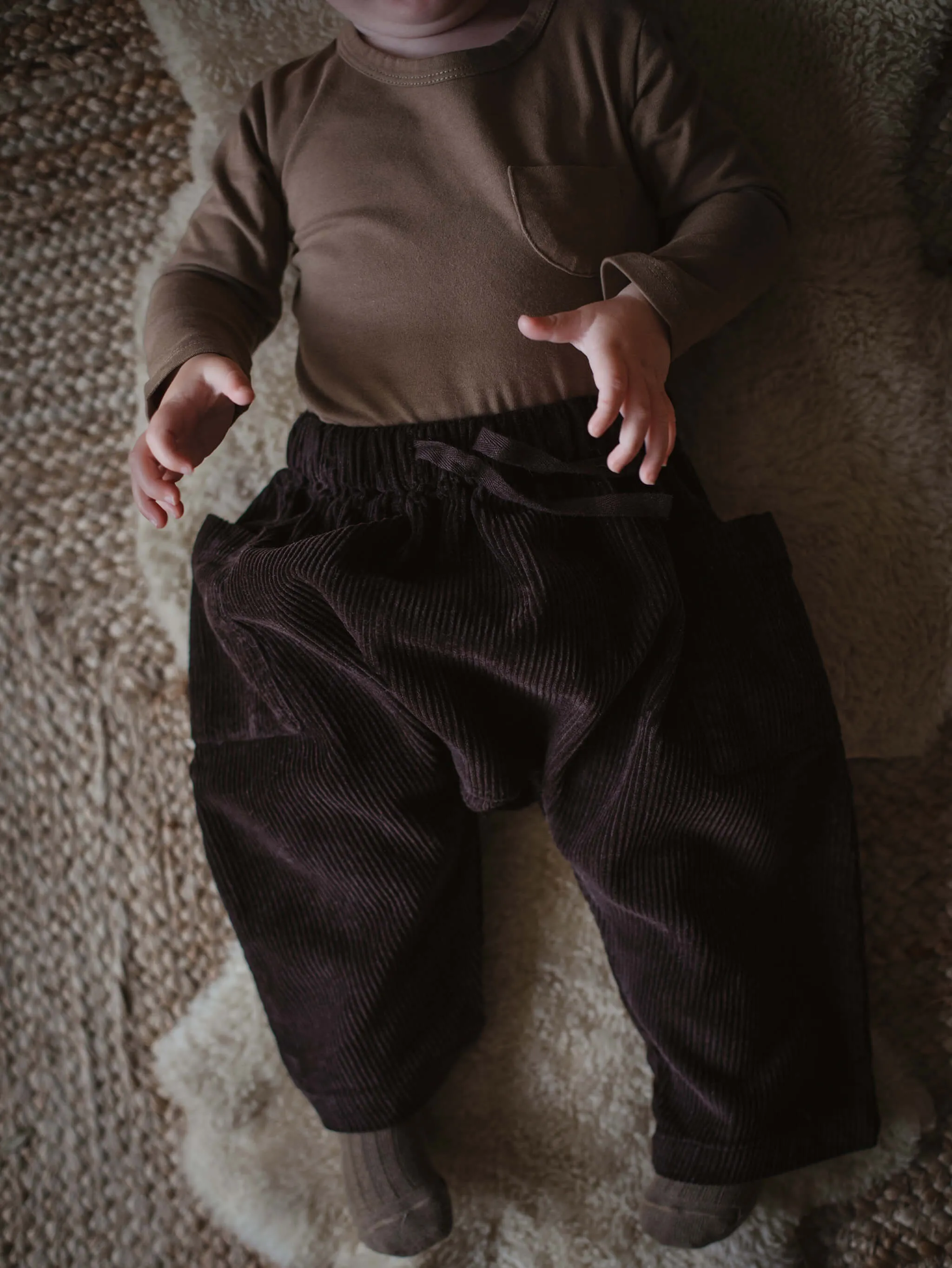 Luxurious Cotton Corduroy Harem Trousers for Ultimate Comfort and Style