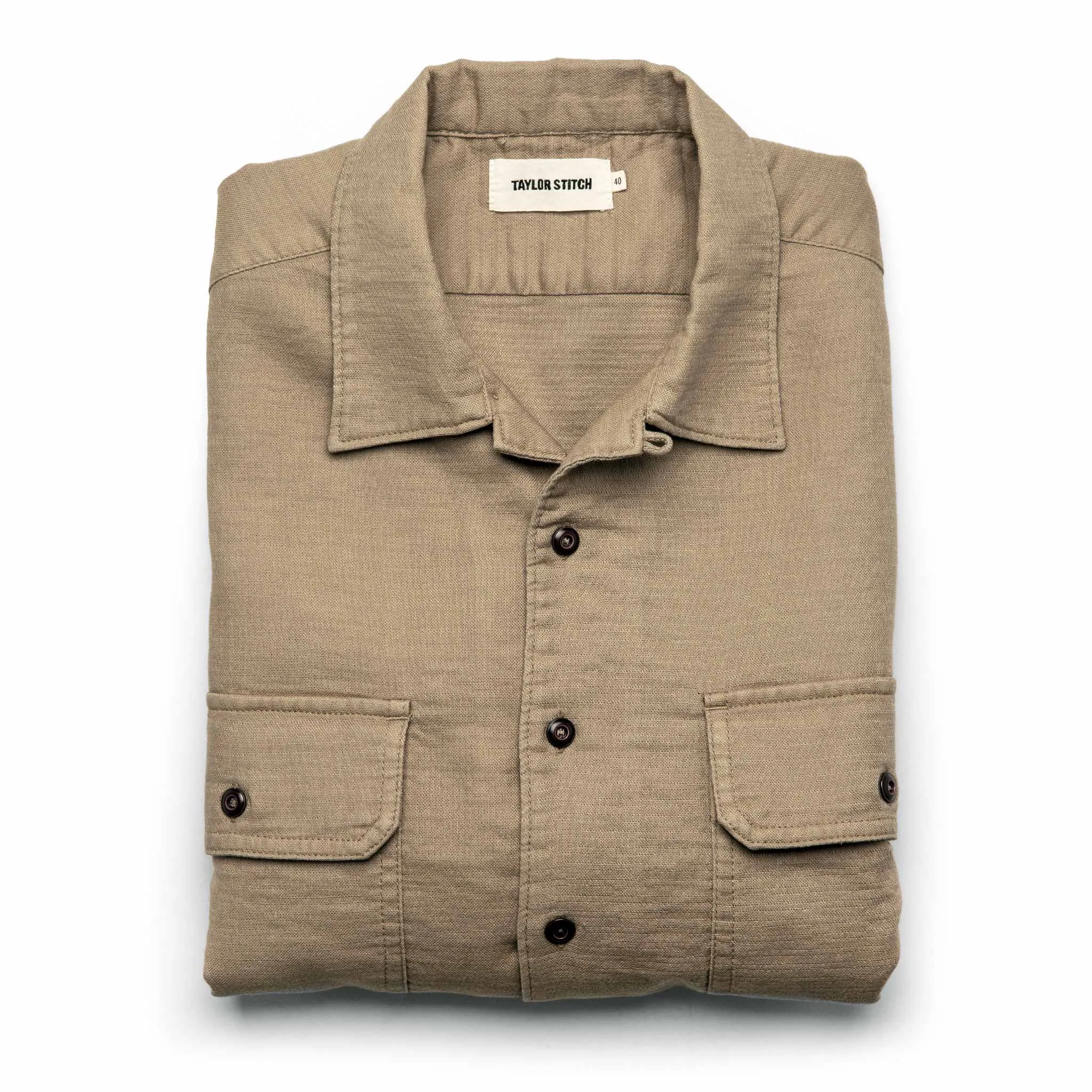 The Corso in Khaki Double Cloth