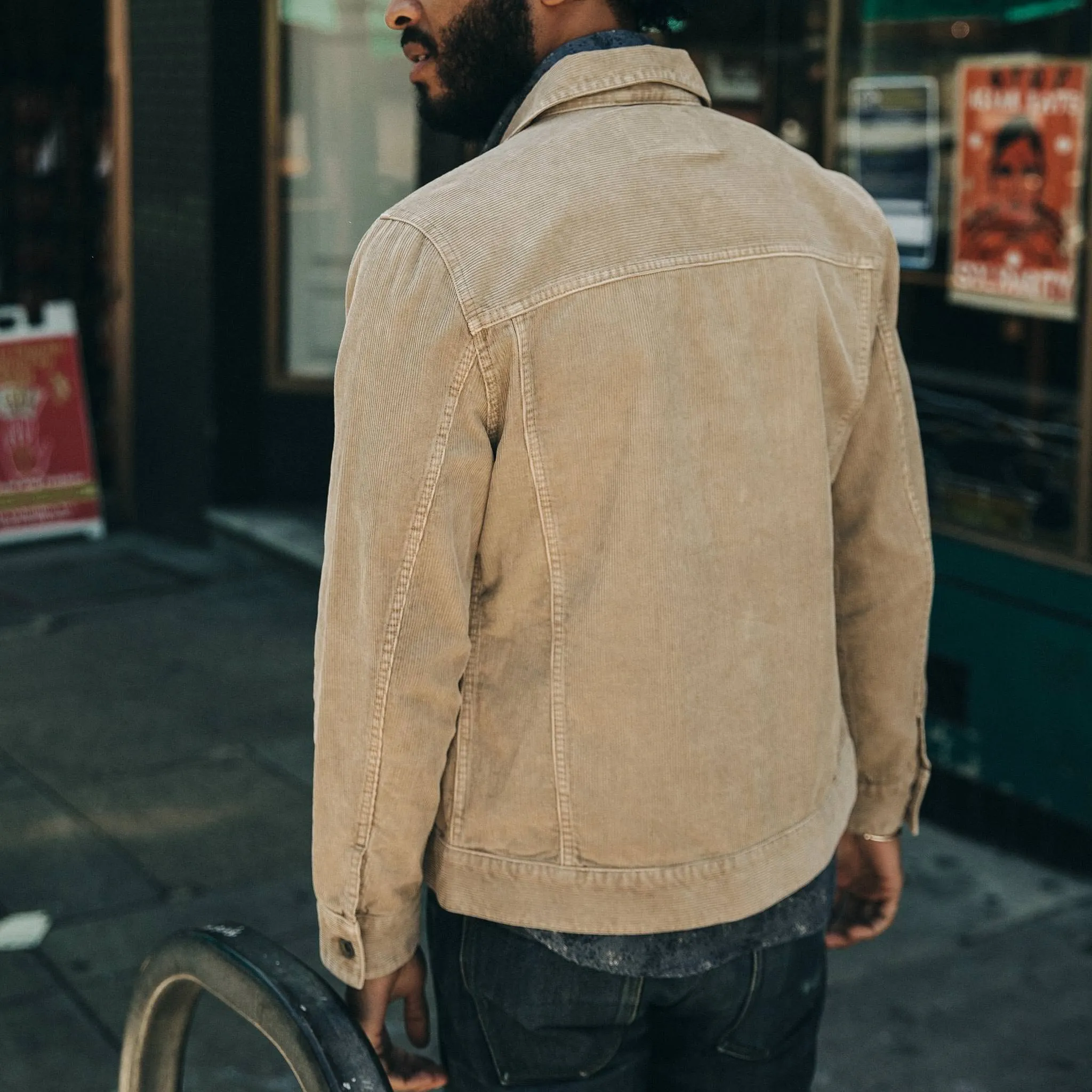 The Dispatch Jacket in Khaki Cord