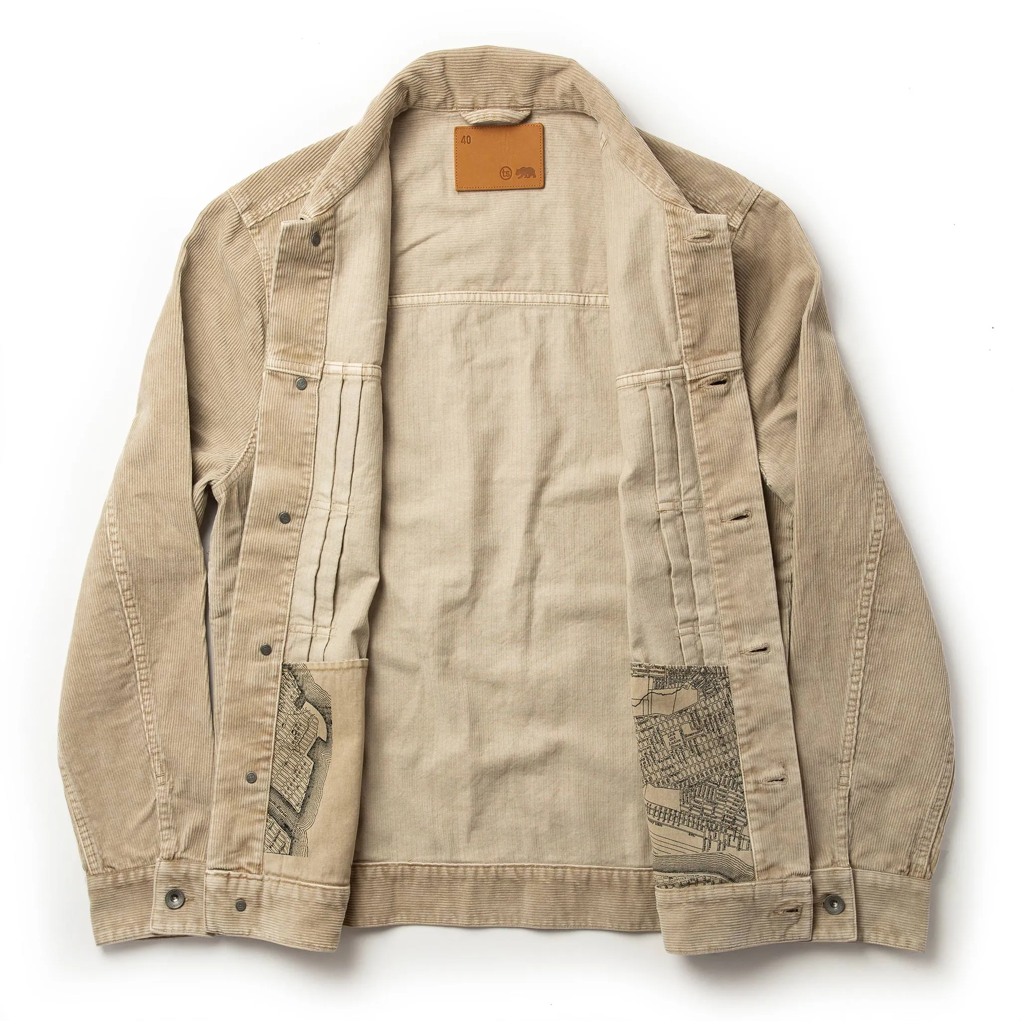 The Dispatch Jacket in Khaki Cord