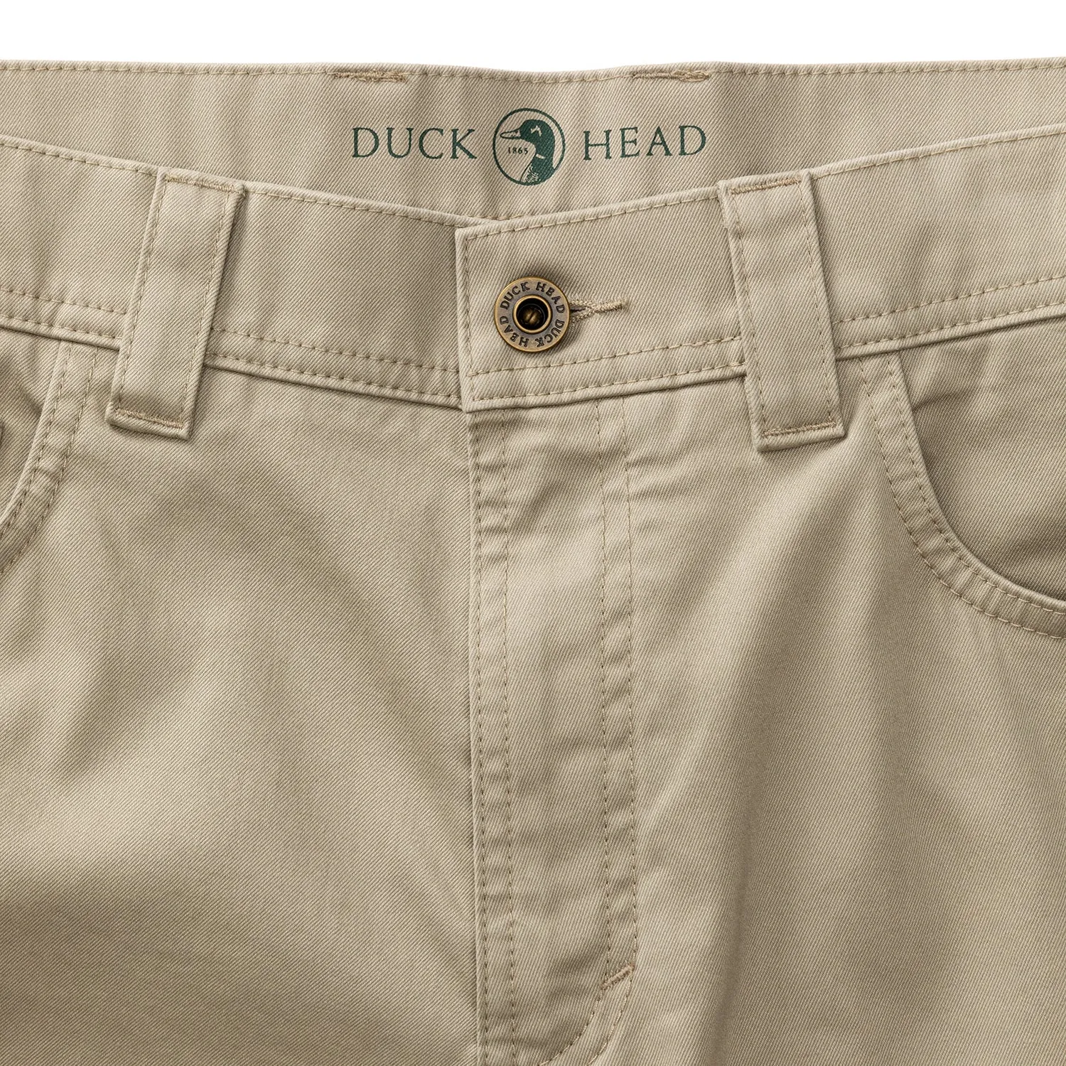 Twill Five-Pocket Briar Pant - Khaki