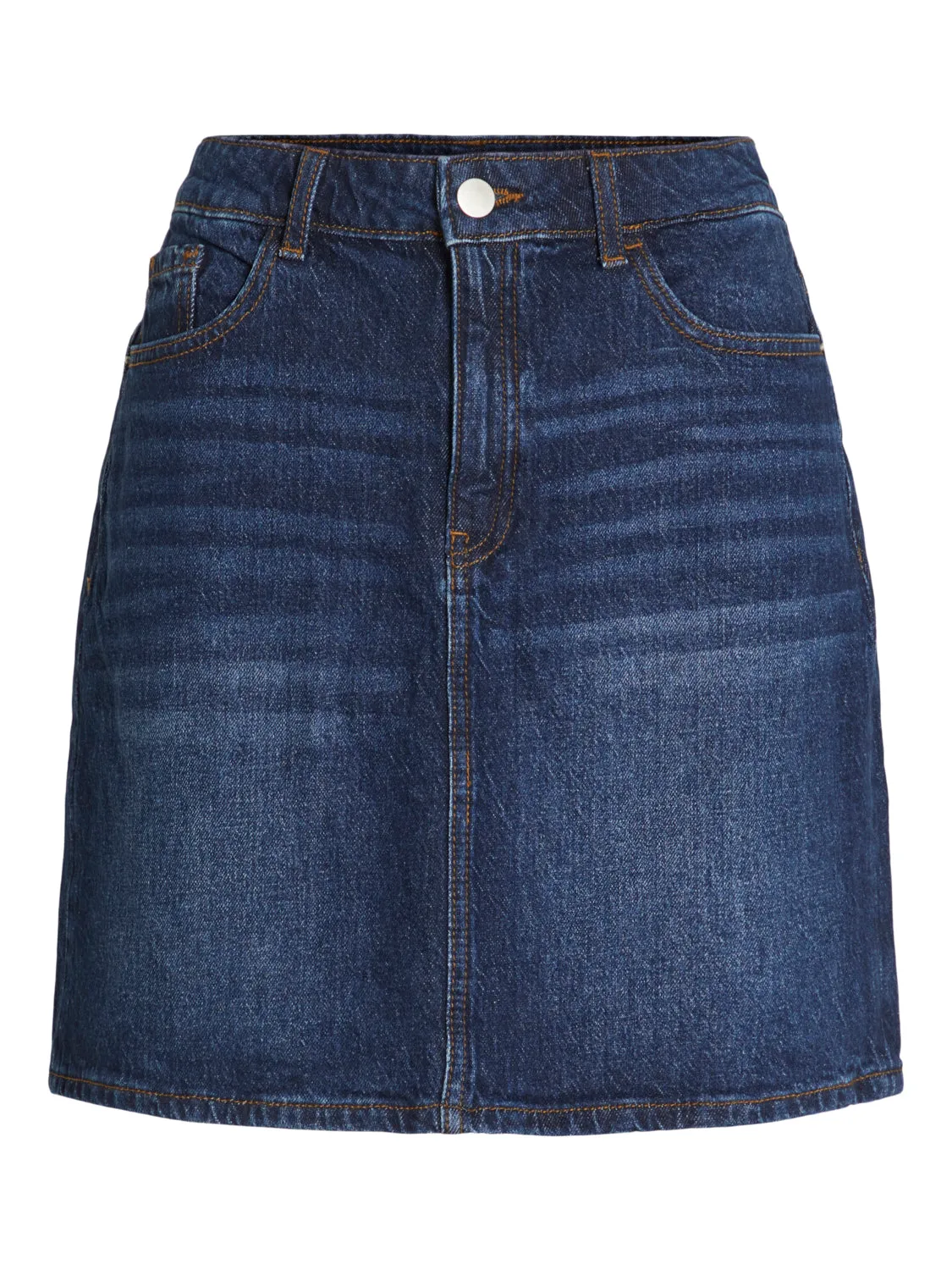 VIKAJA Skirt - Dark Blue Denim