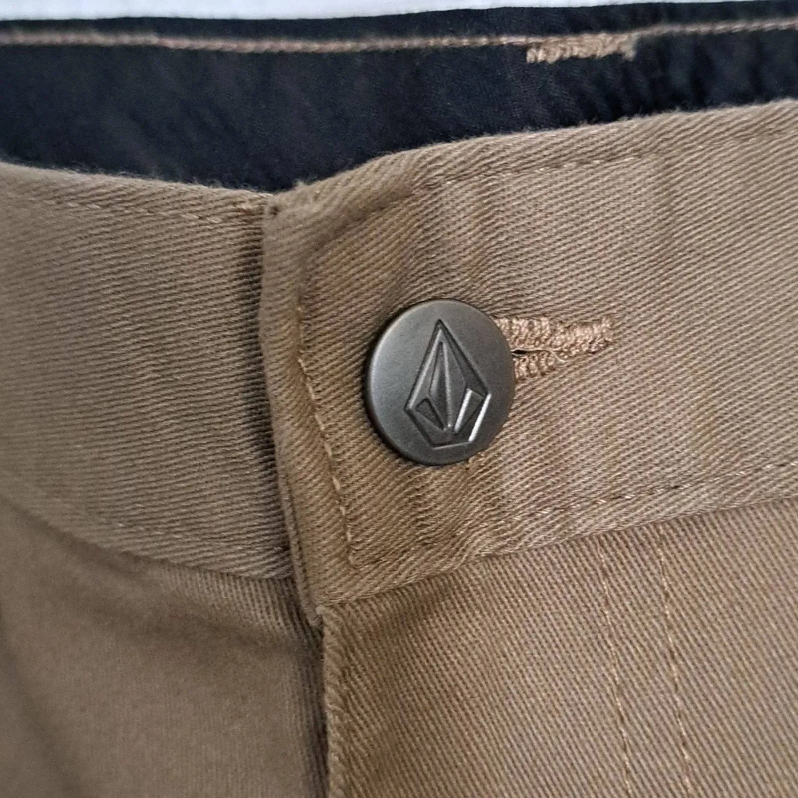 Volcom VMONTY STRETCH PANTS - KHAKI BROWN