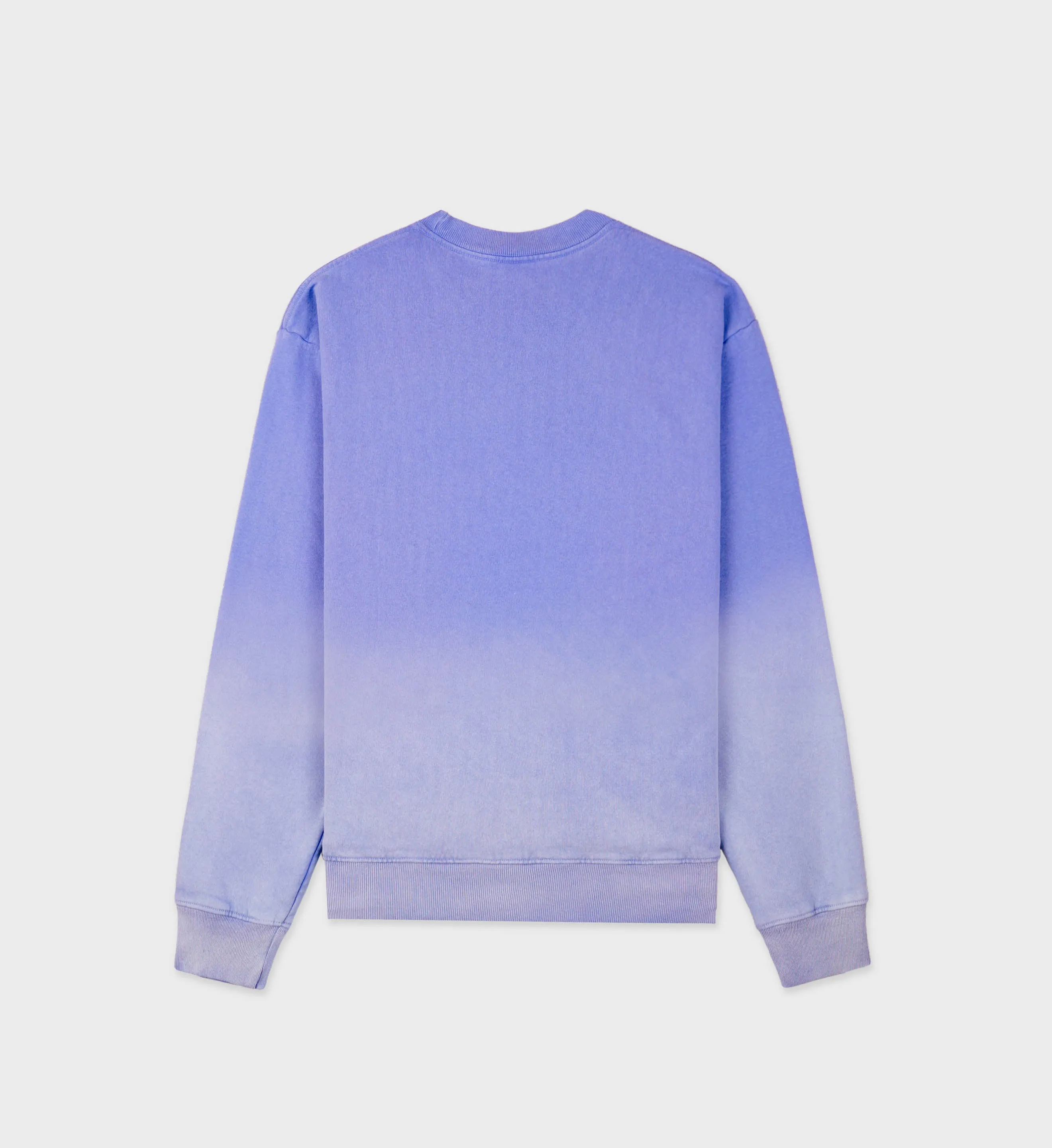 Wellness Ivy Crewneck - Dip Dye Blue/White