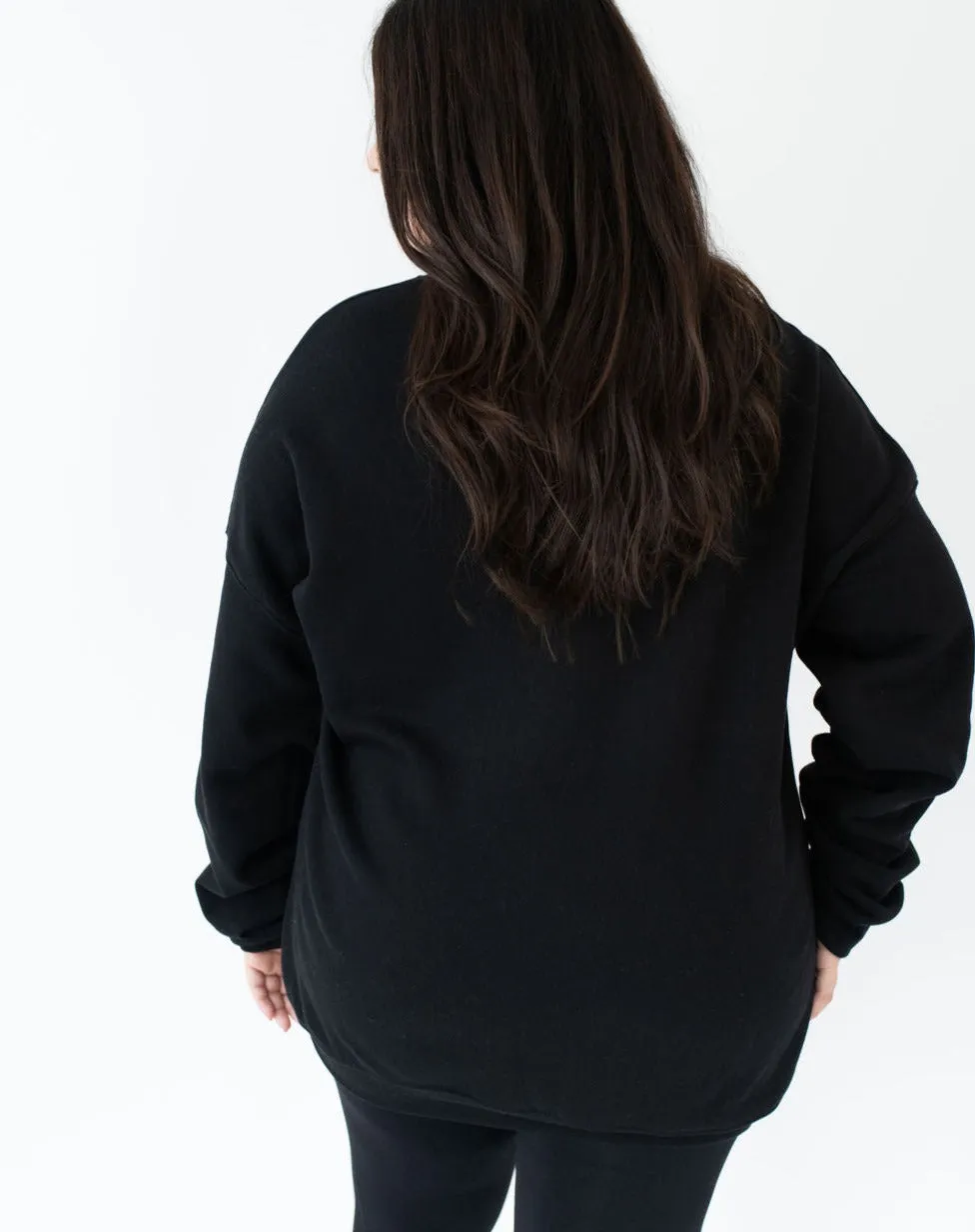 Woven Women Crewneck