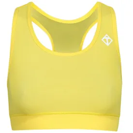 Yellow Racer Back Bra