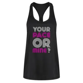 Your Pace Or Mine Mesh Racerback Vest