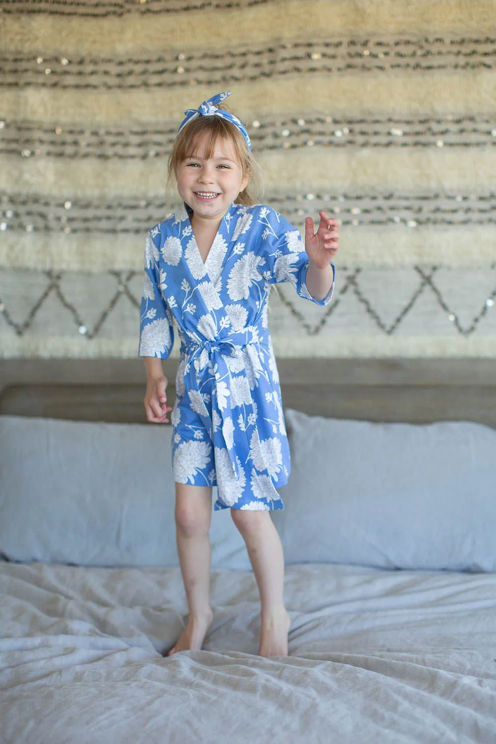 Zoe Floral Big Sister Robe