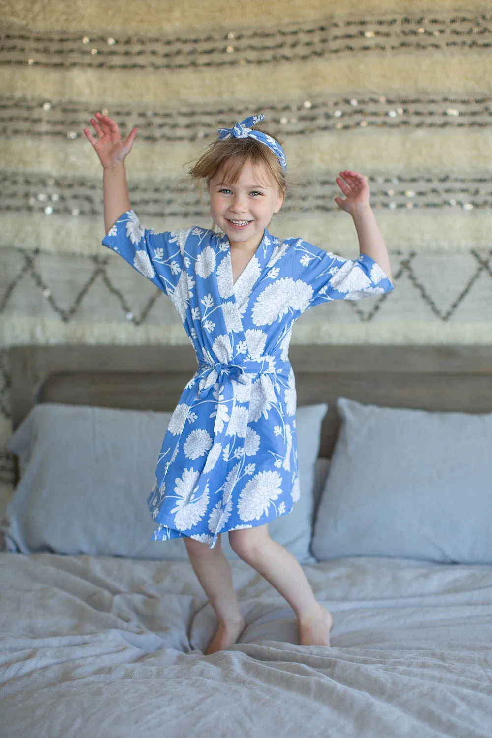 Zoe Floral Big Sister Robe